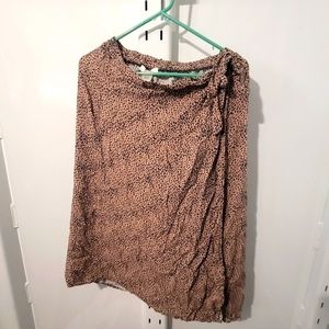 Womens cheetah print skirt